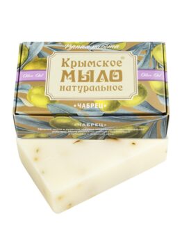 Крымское мыло натуральное на оливковом масле «Чабрец»
