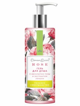 Гель для душа с абсолютом розы и экстрактом лимона «Crimean Queen» - Розовое совершенство